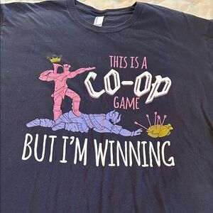 Graphic Tee with Co-Op Game Design